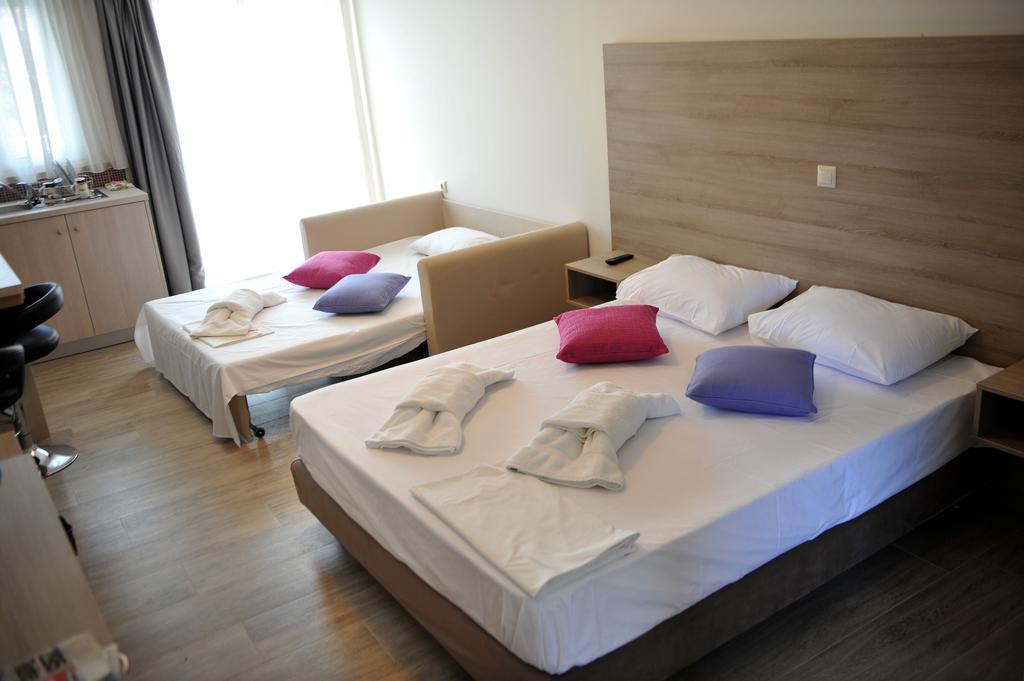 Aggelos Apartments & Deluxe Studios Nidhrion Rum bild