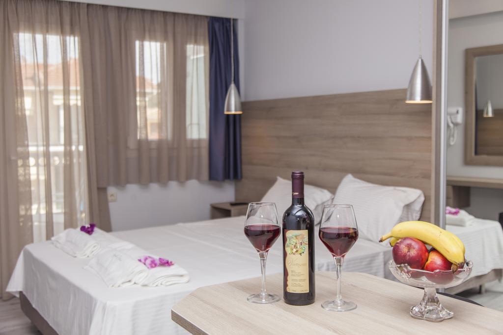 Aggelos Apartments & Deluxe Studios Nidhrion Rum bild